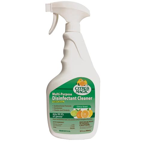 Citrus Magic Disinfectant Cleaner: Efficiency and Effectiveness Combined